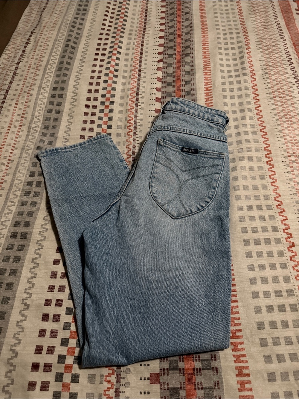 Rolla’s Light Blue Women’s High-Rise Jeans